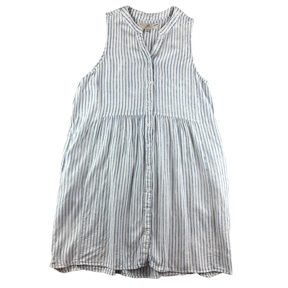 Thread & Supply Striped Babydoll Dress MEDIUM - Picture 3 of 10
